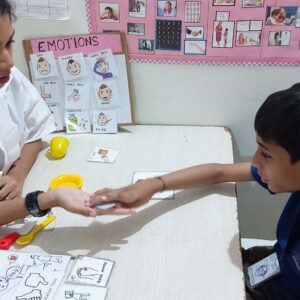 Special education training for a child with intellectual challenges