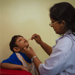 Sponsor speech therapy for a child with speech impairment for 3 months